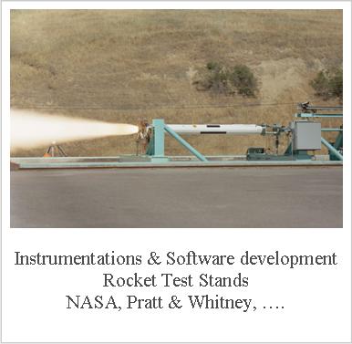 Rocket test stand